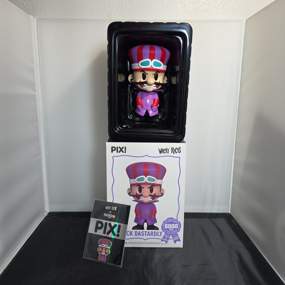 Thrilljoy Pix Wacky Races Dick Dastardly Common Limited Edition Of 6000 (JX)